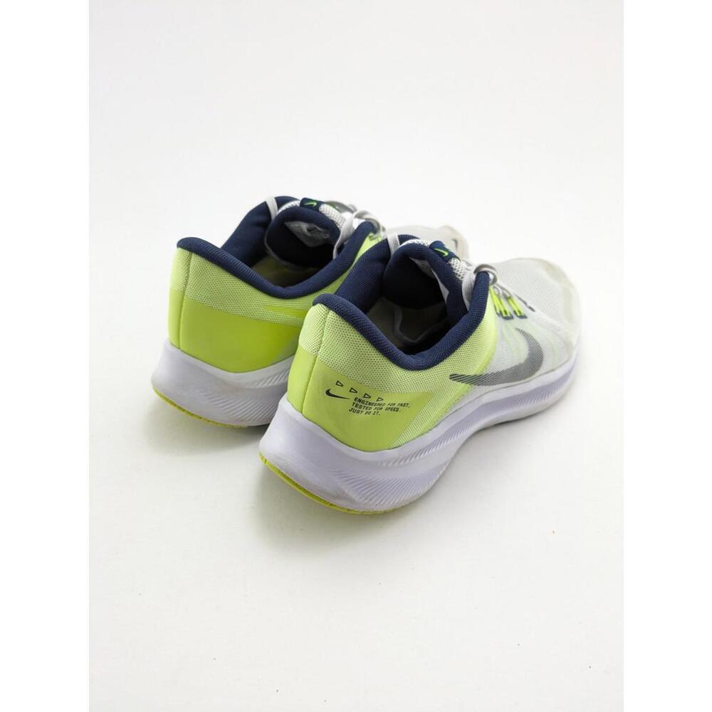 Mens Nike Quest 4 Gray Volt Green Comfort Running Shoes DA1105-003 Size 10.5 - Picture 4 of 7